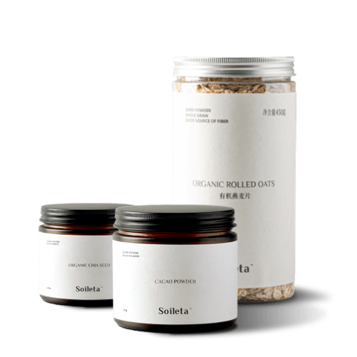 Soileta 生可可/抹茶套装 CACAO MATCHA SET